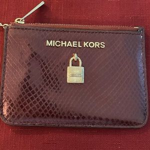 Michael Kors Red Change Purse